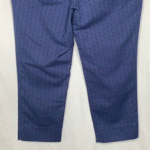 Hilary Radley Geometric Print Capri Pants Size 6 - Picture 6 of 15